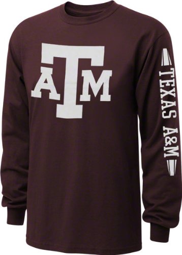 Texas A&M Aggies Maroon Power to the People Long Sleeve T-Shirt