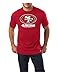 NFL San Francisco 49ers Men's UP4 Tee, Cardinal, X-Large