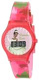 Disney Kids’ Princess and the Frog Pink Dial Strap Watch #PF1000