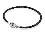 Pandora 590705CBK-S Leder-Armband Schwarz