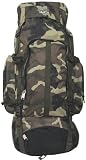 XL Large Camping Backpack 4800 Cu in Hiking Pack Camouflage