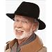 41hLfmAPSwL. AA75  Tilley Hat TF1: Water resistant Winter Hat, Unisex Felt Fedora   Black or Brown