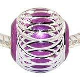 LovingtheBead © 'Glitter Me Cerece' Glitter Ball Slide-on & slide-off Bead Charm