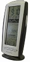 Precision MSF Radio controlled LCD silver/graphite coloured Wireless weather station with 3 sensors