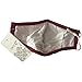 ZWZCYZ 2014 New Unisex Adult PM 2.5 pollen dust mask Washable Activated carbon filter into /Three-dimensional cotton masks (Wine Red)