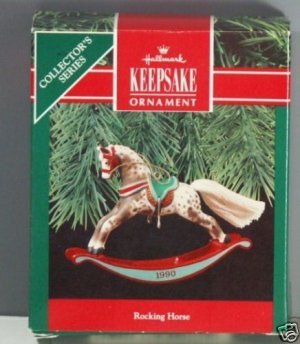 1990 Rocking Horse 10th in Series Hallmark