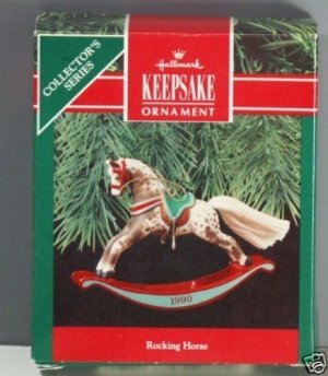 :1990 Rocking Horse 10th in Series Hallmark