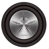 Clarion PFW1051 10-Inch Single 4 Ohm Voice Coil Shallow Mount Subwoofer