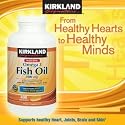 Kirkland Signature Natural Fish Oil Concentrate with Omega-3 Fatty Acids - 400 Softgels