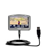Produkt-Bild: Klassisches USB Kabel f&uuml;r TomTom Go 920 mit Hot Sync und aufladen Einsatzm&ouml;glichkeiten - von Gomadic mit TipExchange Technology
