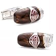Brown Cigar Cufflinks