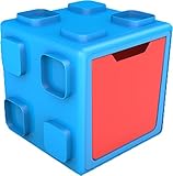 Chillafish BOX: Connectable Toy Storage and Play System, Blue/Red