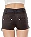 Classic Designs Juniors Stretch Poplin Web Belt Cargo Shorts (S-3X)