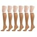 Angelina 70D Opaque Knee-High Trouser Socks (6-Pairs)
