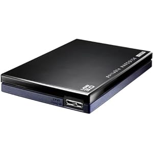 I-O DATA USB3.0対応 レグザ・アクオス録画対応ポータブルハードディスク「カクうす」 1.0TB ブラック HDPE-UT1.0 [フラストレーションフリーパッケージ(FFP)]