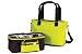 Little Company Spice Shopper/Cooling Bag in Chocolate Brown and Sunny Lime