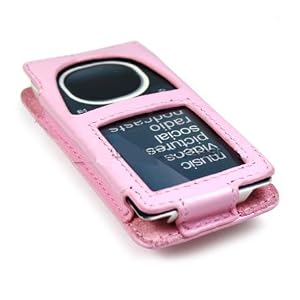 Beltclip Carrying case for Microsoft Zune 4G 8G Digital Media Player Pink (2nd Generation)