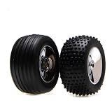 Front/Rear Wheels & Tires, Chrome: Micro-T/B/DT