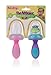 Nuby 2-Pack Nibbler with Cap, Colors May Vary