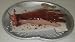 Gross Bloody Severed Hand on Medical Tray Halloween Prop Soft Latex Image