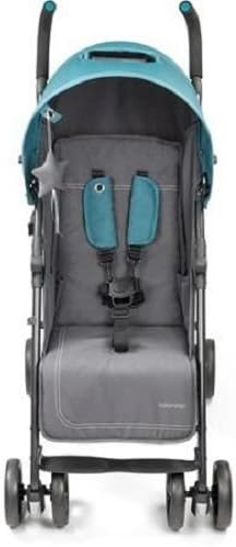 Baby Cargo Series 50 Bundle Stroller and Bonus Diaper Bag; Charcoal/teal Vista Stroller Baby Strollers