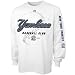 Men`s New York Yankees L/S White Baseball Club Tshirt