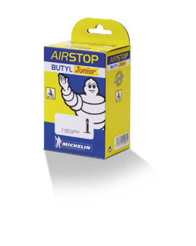 Michelin Uni Airstop Fahrradschlauch, schwarz, 16x1.75x2 PV, 804148