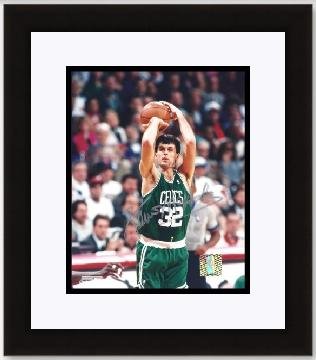 Kevin McHale Autographed Boston Celtics 8x10 Photo - Hall of Famer - Custom Framed