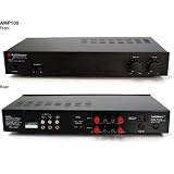 AUDIOSOURCE AMP 100 2-CHANNEL, 50-WATT BRIDGEABLE POWER AMPLIFIER