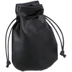 Pegasus 22501221 - W�rfelbeutel Gro�,  Schwarz, f�r 75 W�rfel