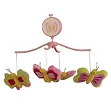 Review Lambs & Ivy  / Lambs and Ivy Butterfly Garden Musical Mobile