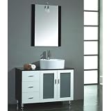 Single Vessel Modern Bathroom Vanity Set OPAL C-7032