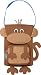 Stephen Joseph SJ4299 Snack Sac Soft-Sided Lunch Bag for Kids, Monkey