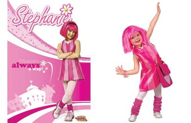 Buy Lazy Town Stephanie Costume & Accessories - 3/5 Years online at Discounted New and Used prices. Delivered to your door with Childrens Toyshop.com