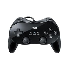 Wii Classic Controller Pro - BlackWii Classic Controller Pro
