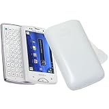 Produkt-Bild: Original Suncase Tasche fuer / Sony Ericsson Xperia Mini Pro / Leder Etui Handytasche *Nur fuer Weisse Handy geeignet* Case Huelle *Lasche mit Rueckzugfunktion* In Weiss