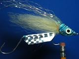 NEW FLIES Holographic & Glow in the Dark Tandem Hook Sinking Head Fly #36