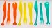 Kids Colorful Plastic Flatware Set-18 Pcs