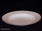 Waterford China Lismore Platinum Rim Soup Bowls