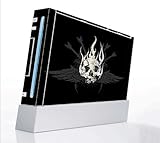 Deadly Skull Decorative Protector Skin Decal Sticker for Nintendo Wii Conso ....