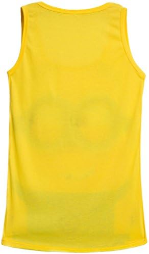 FUYI Women's Despicable Me Minion Costume T-shirt vest Orange vest
