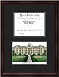 St. Mary's University Diplomate Diploma Frame & Lithograph