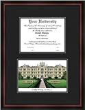 IMAGE OF St. Mary's University Diplomate Diploma Frame & Lithograph