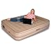 Studioline 40052 Luftbett Studioline Smooth Comfort Queen, braun/beige, 204 x 156 x 44cm