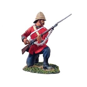 British 24th Foot Kneeling Loading No.1 William Britains 20041