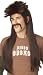 Dark Brown Mullet Wig