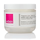 Urban Skintrition Pregnancy Care Stretch Mark Cream with Shea Butter - Coconut Mango Scented - 4 oz