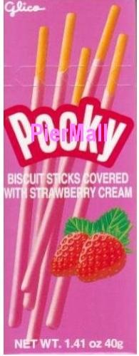 Glico - Pocky Strawberry 1.41 Oz