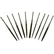 10 Needle Files Woodworking Wood Filing Tool #00 Cut