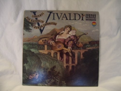 Vivaldi Concerti For Mandolin And Other Favorites The German String Orchestra Siegfried Behrend (Vinyl)